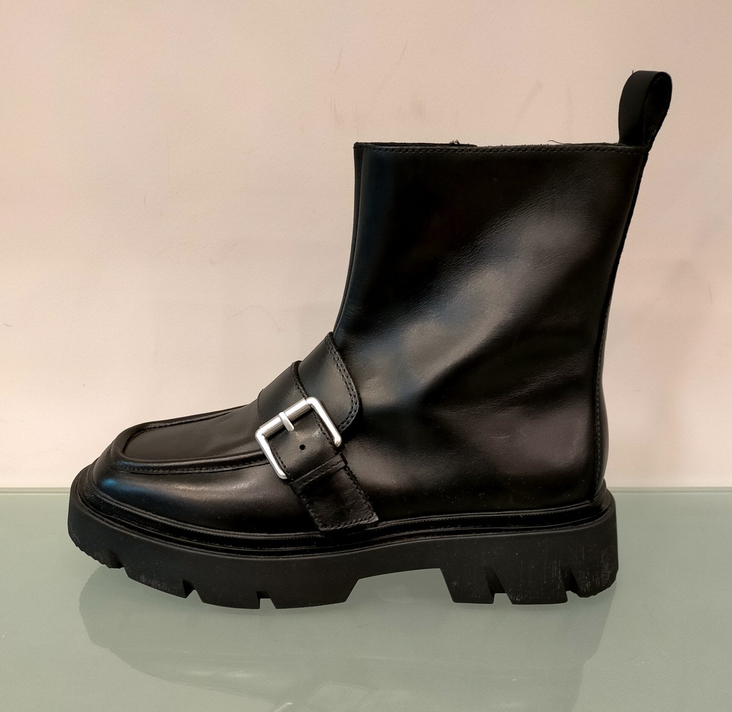 Stivaletti ASH in pelle nera